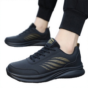 High Quality Leather Sneakers Lightweight Comfortable <b>Work</b> Men's Running Shoes Wholesale <b>Safety</b> Shoes <b>Trainers</b> Athletic Sport - Product Image 2