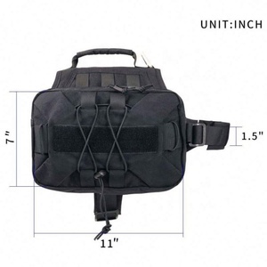 Borsa da sella/<span class=keywords><strong>zaino</strong></span> per cani da caccia, per viaggi, campeggio, escursioni, cani di taglia media e grande, con 2 ampie tasche laterali - Product Image 2