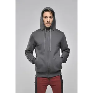 Felpa IT809T con cappuccio e zip, merchandising personalizzato - Product Image 1