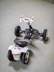 GC6 yapay mini 12V çocuklar motosiklet yanıp sönen binmek uzaktan kumanda araba ile süspansiyon/çocuklar go kart  catfor büyük çocuklar - Product Image 5