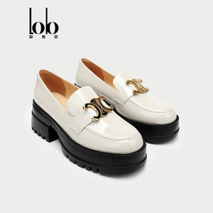 Mocassins de Luxe Noirs à Plateforme pour Femmes, Chaussures Plates Imperméables de Bureau, Souples et Légères, Style Ballet, Idéales pour la Mode Hivernale - Product Image 1