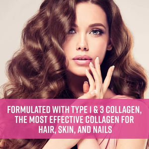 Kolagen alami suplemen kesehatan Multivitamin kompleks meningkatkan kekebalan 60 Hitungan - Product Image 3