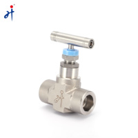 Alta presión 6000psi Acero inoxidable 316 General Hidráulico 1/4 Pulgadas Válvulas de aguja de control para petróleo