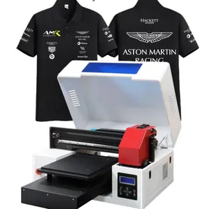 Machine d'impression directe DTG sur T-shirt, taille A3 DTG imprimante T-shirt 3050 CMYK, impression à l'encre blanche ensemble