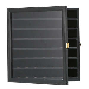 Vitrina de Madera Ecológica Personalizada de 7 Niveles para Pelotas de Golf, con Cerradura, Montable en Pared, Moderna, Fácil de Montar - Product Image 6