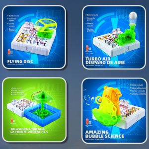 Kit <span class=keywords><strong>d</strong></span>'exploration électronique DIY AJB pour étudiants : Technologie créative STEM, Fontaine scientifique DIY, <span class=keywords><strong>Circuit</strong></span> physique, <span class=keywords><strong>Jouet</strong></span> éducatif - Product Image 5