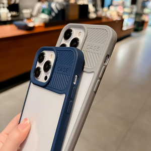 เคสโทรศัพท์มือถือแบบใสสองสี แฟชั่น สำหรับ <span class=keywords><strong>iPhone</strong></span> 16 <span class=keywords><strong>11</strong></span> <span class=keywords><strong>Pro</strong></span> <span class=keywords><strong>Max</strong></span> แผงอะคริลิกใส ป้องกันการกระแทก - Product Image 4