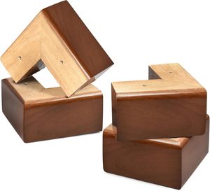 <span class=keywords><strong>Patas</strong></span> <span class=keywords><strong>de</strong></span> <span class=keywords><strong>Madera</strong></span> Maciza Personalizadas para Muebles, Elevadores <span class=keywords><strong>de</strong></span> Cama con Forma, <span class=keywords><strong>Patas</strong></span> para Sofá, Gabinete, Mesa, Pies para Sofá - Product Image 1