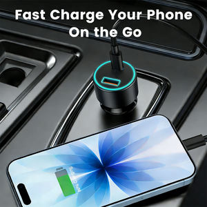 <span class=keywords><strong>2026</strong></span> Starlink Mini DC-シガーライター電源ケーブル 3 in 1 タイプC USB DCポート付き 分離可能ケーブル - Product Image 2