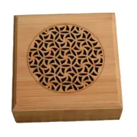 مربع صغير مربع هدية العتيقة والمجوهرات مربع الخشب منحوتة صندوق مجوهرات خشبي
