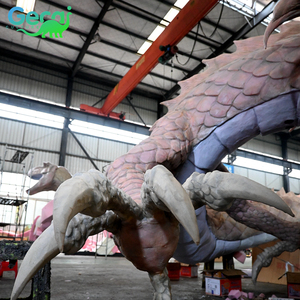 Parc d'attractions Gecai Modèle robotique d'usine de dragons chinois animatroniques à vendre - Product Image 4