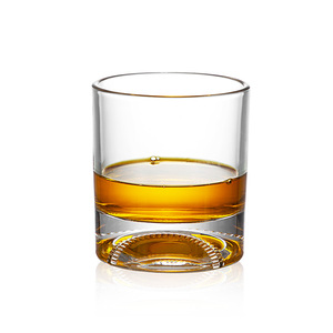 Cristal en gros aimé 10oz Baseball forme sur le thème fond épais <span class=keywords><strong>Cocktail</strong></span> Whisky <span class=keywords><strong>verre</strong></span> à boire tasse verres ensemble - Product Image 2