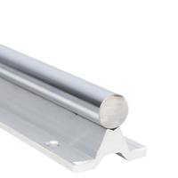 Ensemble de rails de guidage linéaires SBR TBR |   Rail rond SBR16/SBR20/TBR16/TBR20, bloc carré SBRUU/TBRUU, roulement en alliage HRC60-64 pour CNC DIY