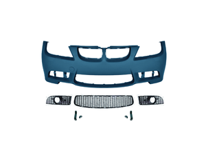 Nuovo Paraurti Anteriore di Alta Qualità in Materiale PP per <span class=keywords><strong>BMW</strong></span> <span class=keywords><strong>Serie</strong></span> <span class=keywords><strong>3</strong></span> E90, Aggiornamento allo Stile M3 2005-2011, Kit di Conversione Paraurti Auto - Product Image 3