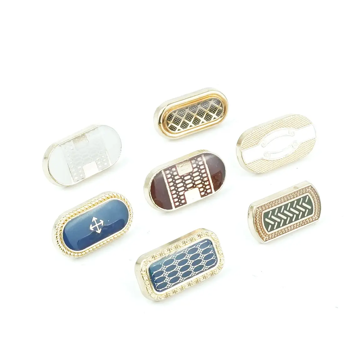 Jinyi Fabricant de boutons OEM ODM Kurta Thobe Bouton-poussoir en alliage de zinc Bouton-pression en métal personnalisé pour vêtements