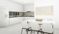 Maison modulaire moderne à deux étages, design architectural, structure en acier, maison résidentielle, maison modulaire Amber Crest