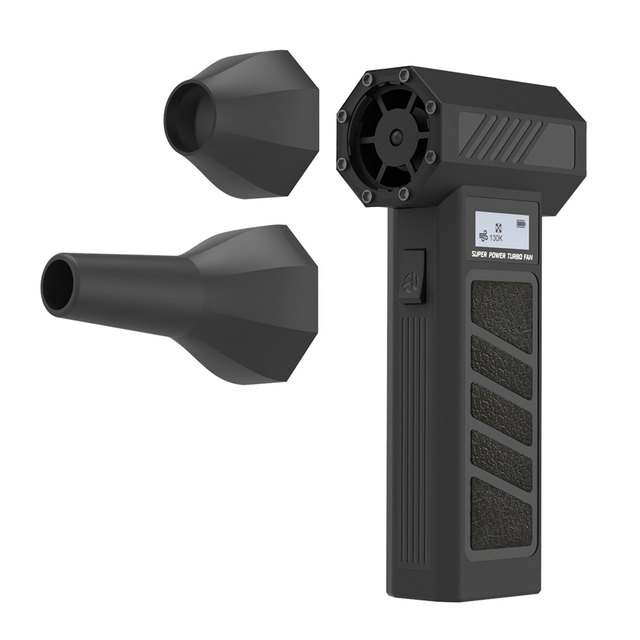 Portable 130000rpm Electric Compressed air duster High Wind Cordless Mini Blower Fan