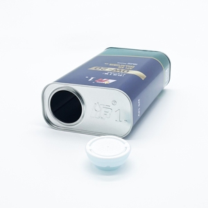 Envases Vacíos para Aceite de Motor de Automóvil, Latas Rectangulares de Hojalata de 1 Litro para Lubricante con Impresión Offset Personalizada - Product Image 5