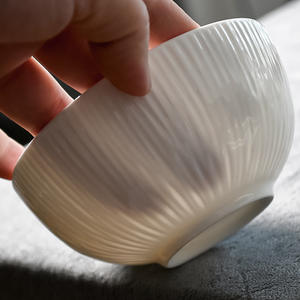 Juego de vajilla para el hogar de China de hueso blanco puro, plato de Pasta italiano profundo, sombrero de paja, plato de cocina occidental, cuenco de comedor - Product Image 4