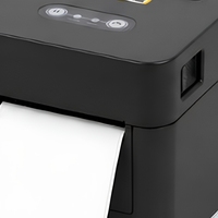 Imprimante d'étiquettes thermiques GP-3128D 3 pouces USB 203 DPI, imprimante de reçus et de codes-barres pour la vente au détail, les restaurants et l'entreposage