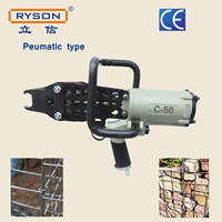 Anneau de clou en C, anneau de porc, pistolet d'agrafe pneumatique à air, outil d'agrafe en c, anneau de cloueur pour gabion