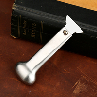 Gran oferta, cuchillo cortador de empuje manual, herramientas artesanales de cuero, cuchillo utilitario con cuchillas reemplazables