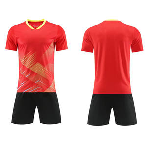 Grosir Set seragam latihan sepak bola, cepat kering, kustom, Set seragam latihan sepak bola dengan nama, nomor dan Logo - Product Image 2