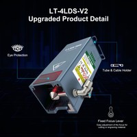 LASER TREE 4LDS-V2 Module graveur laser à puissance optique 20W avec assistance pneumatique 450nm pièces d'équipement de tête de découpe laser à diode bleue
