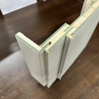 WanDa OEM ODM Moldura de puerta de madera recubierta de PVC resistente al agua, piezas de marco de puerta en forma de L con diseño minimalista para pedidos al por mayor