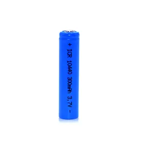 LI-ION rechargeable batter OEM/ODM Tcbest ICR10440 3.7V 300MAH lithium ion betteties with CE/ROHS