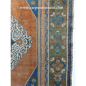 Alfombra de lana Oushak natural de alta calidad hecha a máquina para mascotas con acolchado para decoración del hogar - Product Image 3