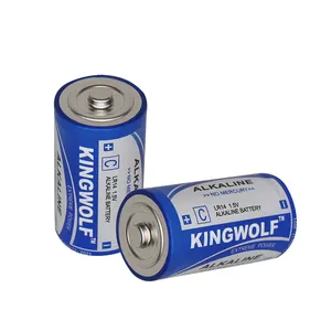 중국 Amazonbasics1.5 볼트 슈퍼 산업 콤보 팩 Kingwolf 브랜드 Lr14 유형 C 4500mah 알카라인 배터리 알람 시계