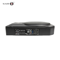 Subwoofer Activo para Auto VK V71 de 10 Pulgadas, DC 12V, Bobina Simple, Modificado, Pequeño, de MDF, Alta Potencia 800W, Ultra Delgado