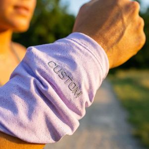 Wholesale Custom Logo Ice Silk Quick Dry Wrist <b>Towel</b> Breathable <b>Sweat</b> Absorbent Sports Wristband Running Basketball Fitness - Product Image 1