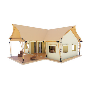 Carpa Impermeable y Resistente al Viento, Tipo Extendido, Tela Oxford, Carpa de Camping para Exteriores de Cuatro Estaciones, para Uso en Hoteles y Resorts - Product Image 5