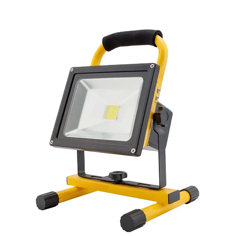 Aixuan Portable Outdoor Waterproof Garden IP65 66 10w 20w 30w 40w Rechargeable Camping LED Flood Light Car Charge Light