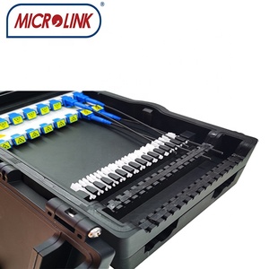 Indonesia <span class=keywords><strong>Telcom</strong></span> FTTH PON Boîte de terminaison et de distribution de fibre extérieure à 16 ports avec fermeture d'épissure en ligne 2-en-2 (ODF) - Product Image 6