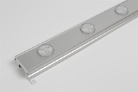 Profilé LED RGB en aluminium IP67 Miracle Bean pour éclairage sur rail, idéal pour l'aménagement paysager et les points lumineux pixelisés