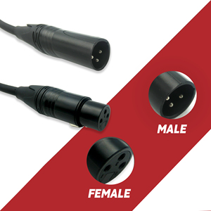 2 cables de audio RCA con conector Xlr niquelado Chaqueta de PVC <span class=keywords><strong>Cable</strong></span> de micrófono equilibrado para <span class=keywords><strong>altavoz</strong></span> - Product Image 5