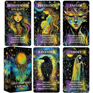 Venta al por Mayor de Mazos de <span class=keywords><strong>Cartas</strong></span> Personalizados de 59 <span class=keywords><strong>Cartas</strong></span> Twin Flames Oracle, <span class=keywords><strong>Cartas</strong></span> de Guía Espiritual para Relaciones de <span class=keywords><strong>Amor</strong></span>, Papel Portátil, OEM, ODM - Product Image 1