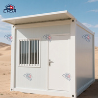 Petites maisons à vendre pour bureau à domicile ou entrepôt Maisons conteneurs en bois détachables avec acier et panneau sandwich