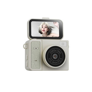 กล้องดิจิตอลหน้าจอพลิกได้แบบเรโทร ความละเอียด 1440P HD กล้องวีล็อก หน้าจอหมุนได้ 180 องศา พร้อมฟิลเตอร์ฟิล์ม กล้องดิจิตอลเซลฟี่สำหรับนักเรียน - Product Image 1