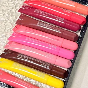 Gloss à lèvres liquide Rh-Glow Peptide, effet repulpant, haute pigmentation, hydratant, brillance miroir, pour les marques de beauté Creator, OEM - Product Image 2