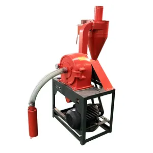 Self-Priming Grain Corn Maize Grinder 200~300kg/H Feed Crusher Machine For Sale Animal Feed Grinder Machine Hammer Mill Price