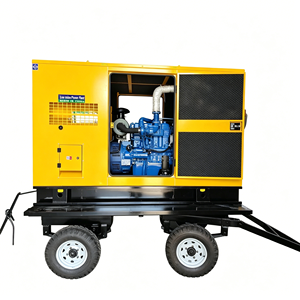 Groupe électrogène diesel Yuchai 160 kW 200 kVA sur remorque/silencieux, 100 % cuivre, sans balais, certifié CE ISO, triphasé, refroidi par eau, pour l'exploitation minière - Product Image 5