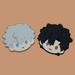 Fabricación de Posavasos Personalizados de Alta Calidad con Diseño de Anime y Dibujos Animados, Posavasos de PVC Hechos a Mano por Proveedor - Product Image 3