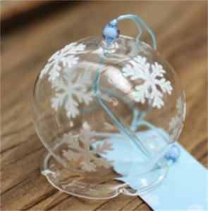 Efine Style <span class=keywords><strong>japonais</strong></span> <span class=keywords><strong>verre</strong></span> <span class=keywords><strong>carillon</strong></span> éolien soufflé croustillant doux fleur cloche cour Style extérieur jardin vent pendentif décoration - Product Image 6