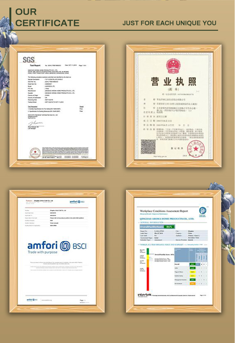 AROMA HOME Luxury Private Label Custom Aromatherapy Nordic Ins Fragrance Scented Soy Wax Clear Jar Candles With Gift Box 17