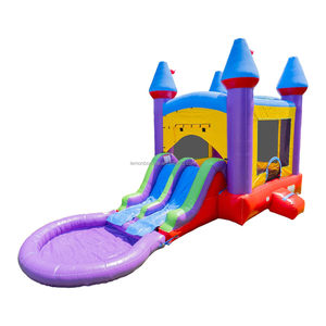 Castillo Inflable Personalizado para Niños, Casa <span class=keywords><strong>de</strong></span> Juegos, Parque <span class=keywords><strong>de</strong></span> Diversiones, <span class=keywords><strong>Alquiler</strong></span> para Fiestas, Trampolín Inflable <span class=keywords><strong>con</strong></span> Tobogán y <span class=keywords><strong>Piscina</strong></span> - Product Image 5