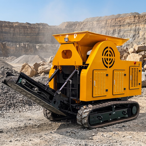 Trituradora de Piedra de Mandíbula Portátil Hidráulica de Alta Eficiencia HT525 con Potente Motor Diésel - Product Image 3